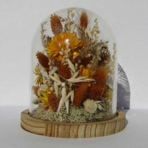 Petite cloche fleurie "Jeanne"