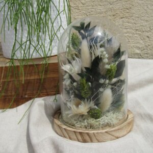 Grande cloche fleurie "Joséphine"