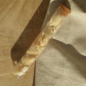 Fiole fleurie "Adélaïde"