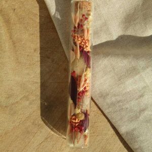 Fiole fleurie "Simone"